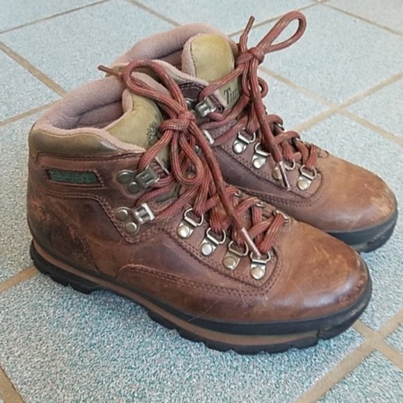 timberland euro hiker brown
